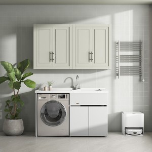 Dovelina Storage Cabinet Modern Medicine Cabinet Bathroom Wall Cabinets - 1 of 4