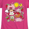 Girls' - Strawberry Shortcake - Vintage Stickers Style Fitted Short Sleeve Graphic T-Shirt - 2 of 4