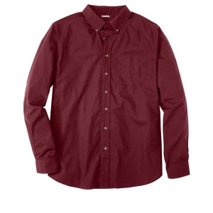 KingSize Long Sleeve Wrinkle Free Sport Shirt - 1 of 4