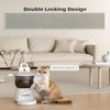 SEVOBAL Pet Bowl 4L Capacity Smart Food Dispenser for Cats and Small Dogs, Hands Free for Pet Owned Family in Daily Life, White, 9.45"*7.87"*7.87" - 3 of 4