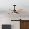 60" Warrant Ceiling Fan with Wall Control (Includes LED Light Bulb) - Hunter Fan - image 3 of 4