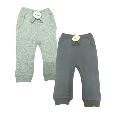 2 Pack Kids Joggers - Navy/Grey