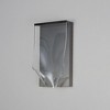 ET2 Lighting Rinkle 1 - Light Wall Light in  Brushed Gunmetal - 3 of 3