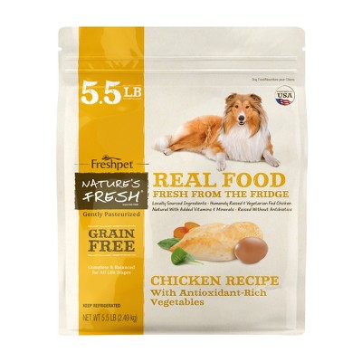 refrigerated dog food