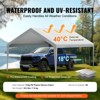 VEVOR Carport Replacement Canopy Cover 13 x 20 ft, Garage Top Tent Shelter Tarp Heavy-Duty Waterproof, Grey (Only Top Cover, Frame Not Include) - 4 of 4
