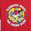 Women's - Disney - Teamwork Group Cropped Graphic T-Shirt - 2 of 4