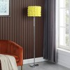 63" Yellow Roses in Bloom Acrylic Metal Floor Lamp - Ore International: Modern Standing Illumination, UL Listed, Push Button Switch - 4 of 4