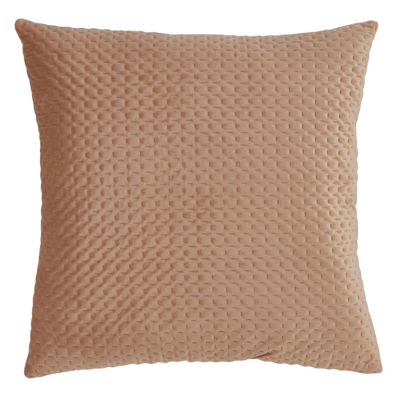 Pinsonic Velvet Design Poly-Filled Throw Pillow - Saro Lifestyle, 1 of 9