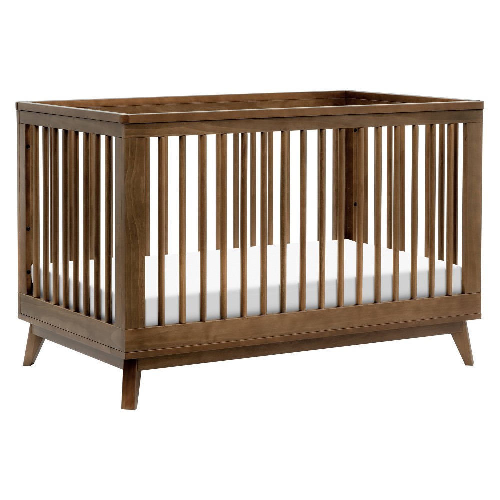 Photos - Cot Babyletto Scoot 3-in-1 Convertible Crib with Toddler Rail - Natural Walnut