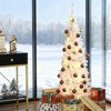 Racxily  Christmas Tree - Hassle-Free Prelit Artificial Tree, Warm White LEDs, Flame-Retardant, Easy Fluffing,  Tree for Home Ambience - 2 of 4