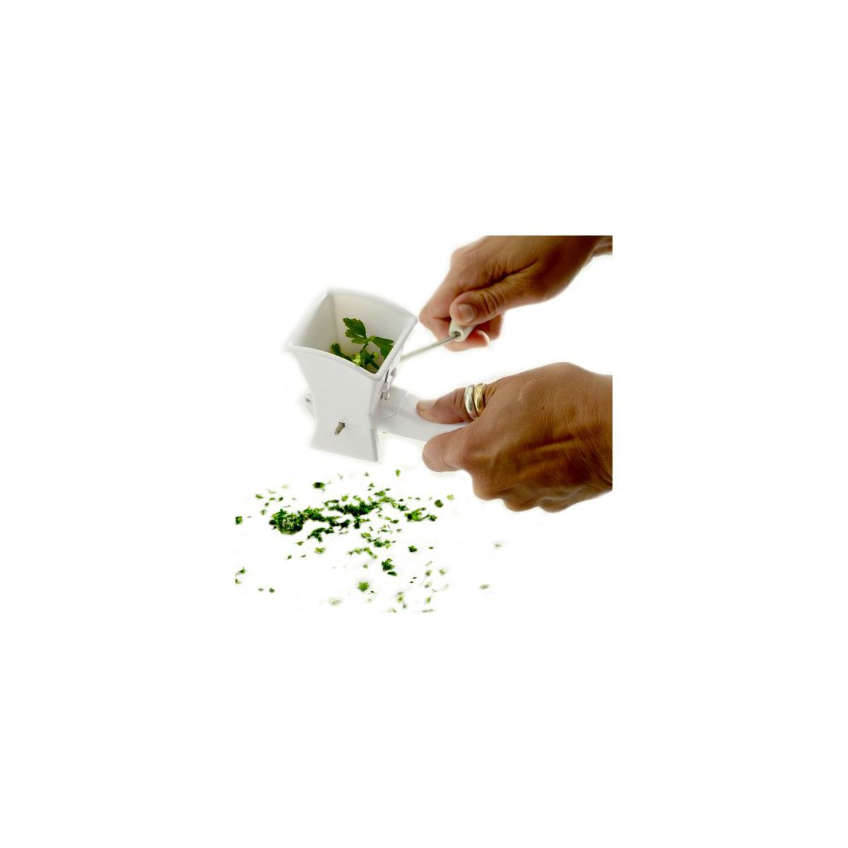Norpro Herb Mill, White - thumbnail 2