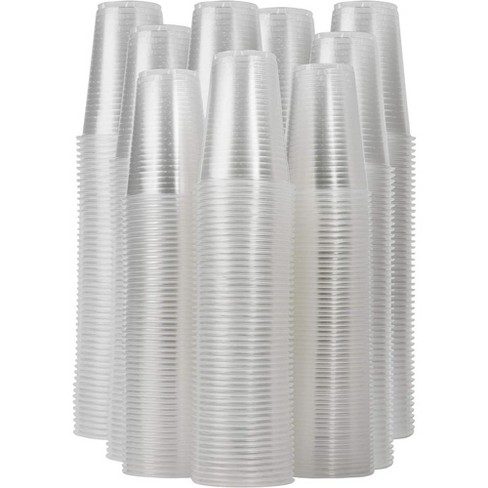 Juvale 100 Pack 8 Oz Kraft Paper Insulated Disposable Coffee Cups With Lids  And Stirring Straws For Hot Drinks, Beverages : Target