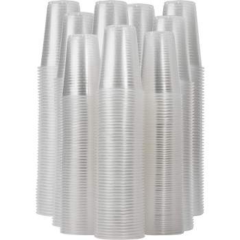 Crown Display 7 ounce cold beverage Plastic Cups- Transparent Disposable Cups Cold - 700 Count