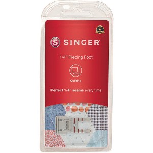 Singer 250026706 Quarter inch Piecing Presser Foot - 1 of 3