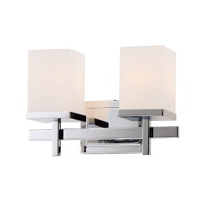 Maxim Lighting Tetra 2 - Light Vanity in  Polished Chrome - 1 of 4