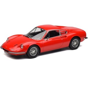 1968 Dino 246 GT Red 1/18 Diecast Model Car by Norev - 1 of 1
