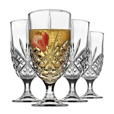Godinger Dublin Crystal Ice Tea Glasses, Set of 4