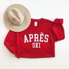 Simply Sage Market Women's Graphic Sweatshirt Apres Ski University - 3 of 3