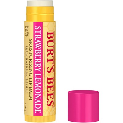 Image of Burt's Bees Strawberry Lemonade Lip Balm - 0.15oz