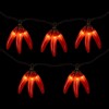 Northlight 36ct Chili Pepper Clustered String Lights Red - Brown Wire - 3 of 4