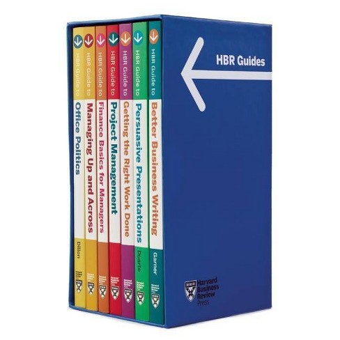 Hbr Guides Boxed Set (7 Books) (hbr Guide Series) - By Harvard Business  Review & Nancy Duarte & Bryan A Garner & Karen Dillon (mixed Media Product)  : Target