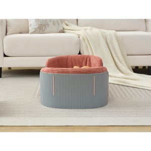 Cesicia Scandinavian style Cat Couch Bed, Elevated Cat Beds with Removable Mattress Cover, for Kitty, Puppy or Small Animal - 1 of 4