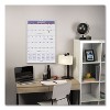 Monthly Wall Calendar with Ruled Daily Blocks, 15.5 x 22.75, White Sheets, 12-Month (Jan to Dec): 2026 - 4 of 4