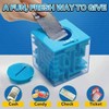 8 Pack Money Maze Puzzle Box for Cash Gift, Reusable Brain Teaser & Piggy Bank for Adults, Party Favors - 2 of 4