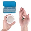 Unique Bargains 6 Grid Waterproof Pill Case 1 Pc - 4 of 4