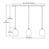 Elk Home Whisp 3 - Light Chandelier in  Oil Rubbed Bronze - 2 of 2