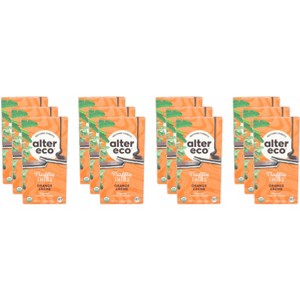 Alter Eco, Truffle Thins, Organic Dark Chocolate Bar, Orange Crème - Case of 12 - 2.96 oz - 1 of 2