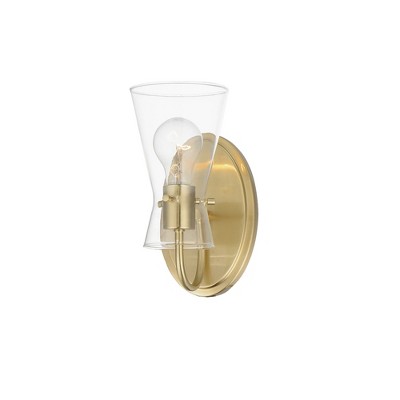 Maxim Lighting Ava 1 - Light Vanity in  Natural Aged Brass