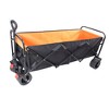 SKRAN Wagon Cart Outdoor,Foldable Wagon Cart,Capacity Heavy-Duty Steel Mesh Utility Cart,with Removable Sides,for Beach,Shopping - 4 of 4
