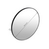 NicBex Bathroom Mirror with Aluminum Frame,4mmm Glass Wall Mounted Mirror with PVC Board,Chic Vanity Mirror for Bedroom&Living Room,Black - 3 of 4