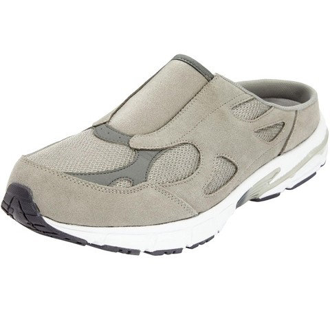 KingSize Comfort Slide Sneaker - 9 EW, Light Grey