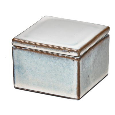 tagltd Decorative Stoneware Box Medium
