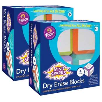 8ct 3" Mind Sparks Dry Erase Blocks