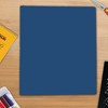 School Smart Round Ring View Binder, Polypropylene, 3 Inches, Blue - 4 of 4