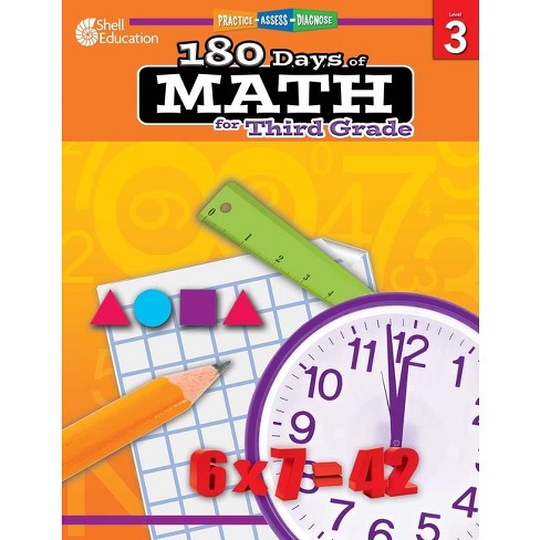 180 Days of Math for Third Grade - (180 Days of Practice) by Jodene Smith  (Paperback)