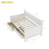 NicBex Modern Twin Size Daybed with 2 Large Drawers,X-shaped Frame for Bedroom,Living Room,Apartment - 3 of 4