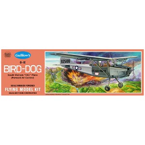 Guillow's: Flying Model Kit - Cessna O-1E Bird-Dog , DIY Airplane Building Kit - 1 of 4