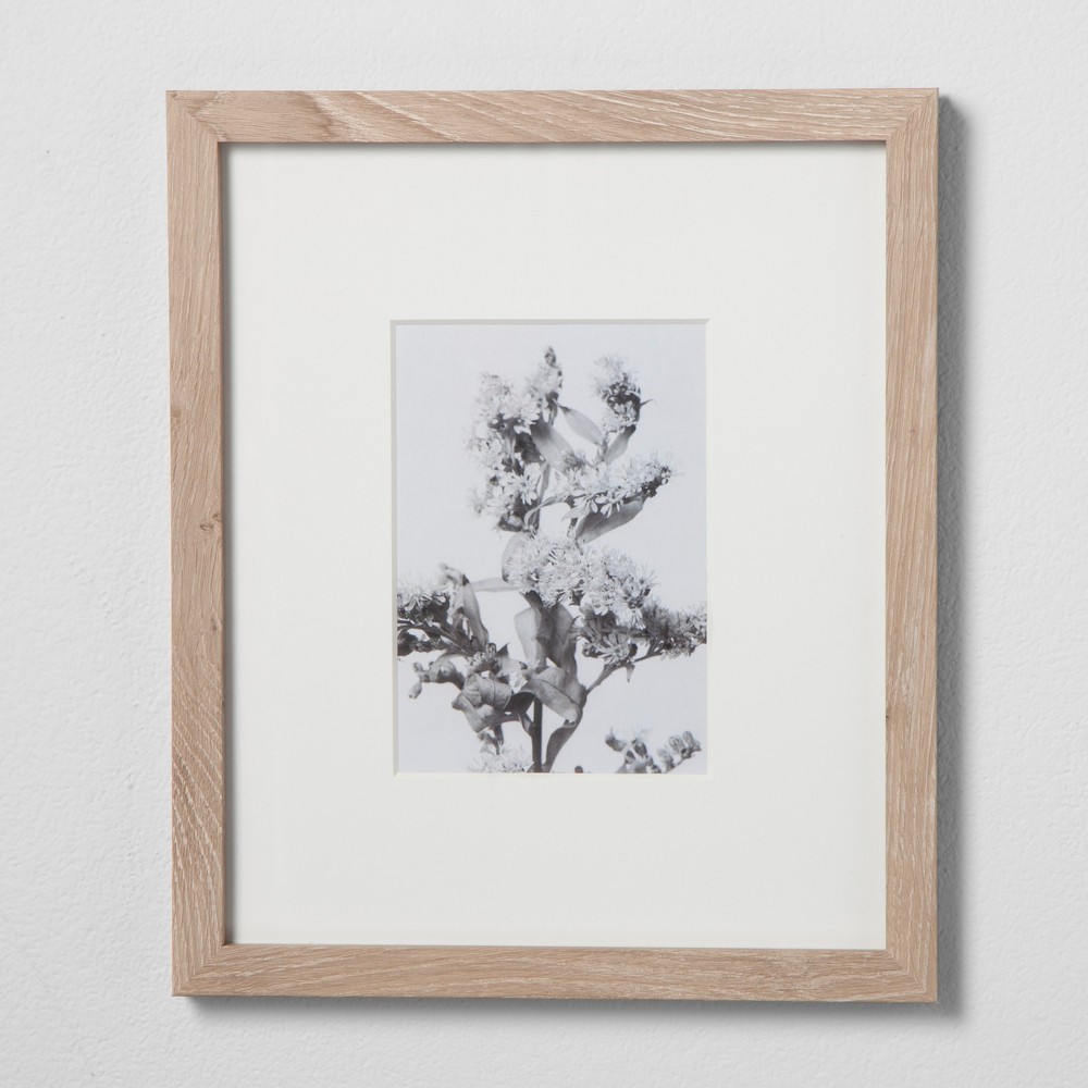 Single Image Frame 10” x 12” Light Beige - Alabaster Oak - Room Essentials