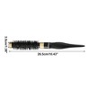 Unique Bargains Nano Thermal Ceramic Round Hair Brush Black 0.79" 1 Pc - 4 of 4
