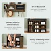 31.5 Inch Wall Mount Coat Rack Shoe Bench Set - 4 of 4