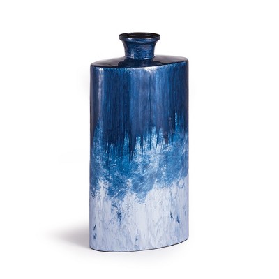 Plum & Post Azul Oval Vase Small