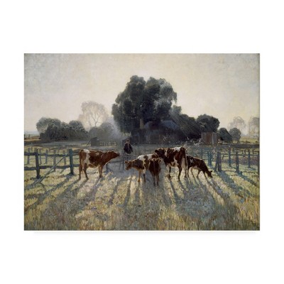 Elioth Gruner Spring Frost 18x24 Canvas Art Print