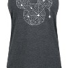 Women's - Disney - Mickey Spider Logo Graphic Racerback Tank - 2 of 4