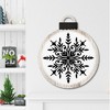 Snowflake Hanging Ornament Artboard - 2 of 2