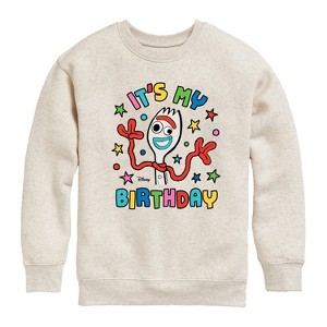 Boys' - Disney - Toy Story Graphic Long Sleeve Fleece Sweatshirt - 1 of 4