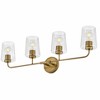 Lark Kline 4 - Light Vanity in  Heritage Brass - 2 of 4